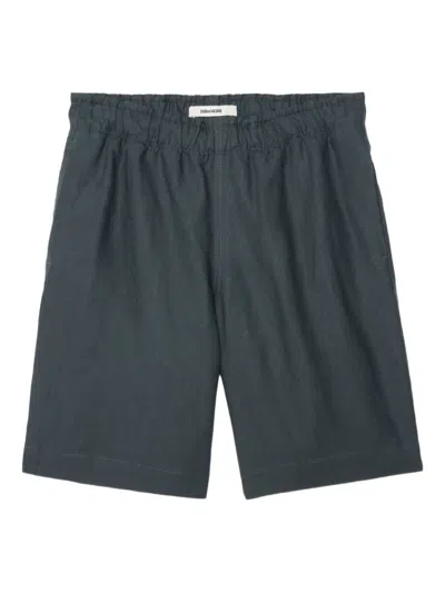 Zadig & Voltaire Elasticated-waist Shorts In Grey