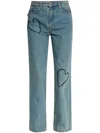 Zadig & Voltaire Elio Jeans In Blue