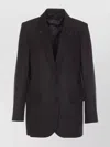 Zadig & Voltaire Embellished V-neck Jacket With Strass Accents