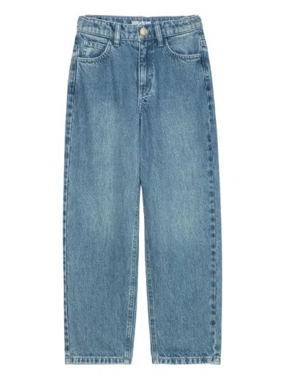Zadig & Voltaire Kids' Evy Straight-leg Jeans In Blue
