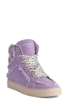 Zadig & Voltaire Flash High Top Sneaker In Boomerang