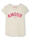 Zadig & Voltaire Flocked-logo T-shirt In Neutrals