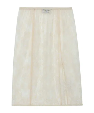 Zadig & Voltaire Justicia Skirt In White