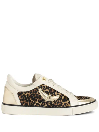 Zadig & Voltaire Fly On Sneakers In 中性色