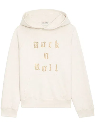 ZADIG & VOLTAIRE GEORGY EMBROIDERED HOODIE