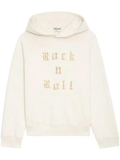 ZADIG & VOLTAIRE GEORGY EMBROIDERED HOODIE