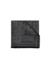 Zadig & Voltaire Glenn Monogram Scarf In Black