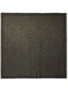 Zadig & Voltaire Glenn Monogram Scarf In Grey