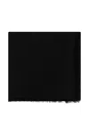 Zadig & Voltaire Fringed Scarf In Black