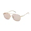 Zadig & Voltaire Gold Metal Sunglasses