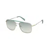 Zadig & Voltaire Gold Metal Sunglasses