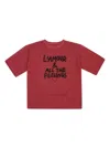 Zadig & Voltaire Graphic Print Cotton T-shirt In Red