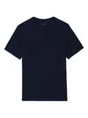 Zadig & Voltaire Graphic-print Organic-cotton T-shirt In Blue