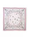 Zadig & Voltaire Graphic-print Scarf In White