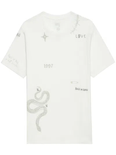 ZADIG & VOLTAIRE GRAPHIC-PRINT T-SHIRT