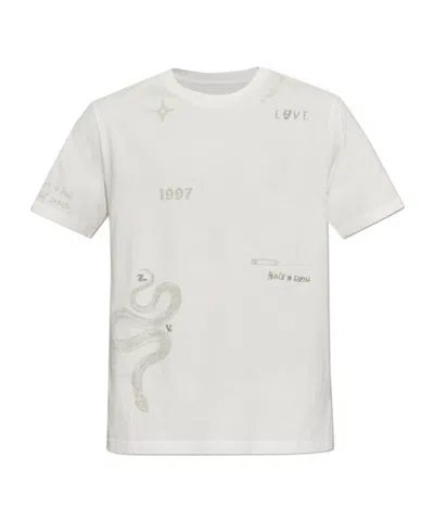 Zadig & Voltaire Graphic-print T-shirt In White