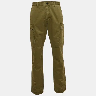 Pre-owned Zadig & Voltaire Green Cotton Pargo Cargo Pants L