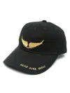 Zadig & Voltaire Head Over Heels Baseball Cap In Black
