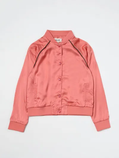 Zadig & Voltaire Jacket  Kids Color Orange In Pink