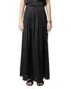 Zadig & Voltaire Womens Noir Jeanne Jacquard-print High-rise Silk Midi Skirt In Black