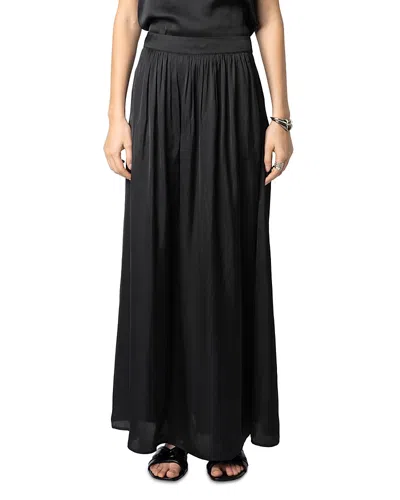 ZADIG & VOLTAIRE JADY SATIN SKIRT