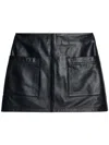 Zadig & Voltaire Jaime Mini Skirt In Black