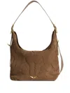 Zadig & Voltaire Jane Shoulder Bag In Brown