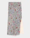 Zadig & Voltaire Zadig&voltaire Jayla Soft British Flowers In Mist