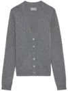 Zadig & Voltaire Jemmy Cardigan In Grey
