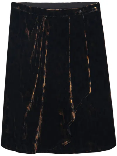Zadig & Voltaire Jerry Mini Skirt In Cognac