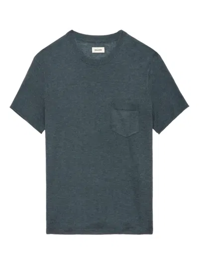 Zadig & Voltaire Jimmy T-shirt In Grau