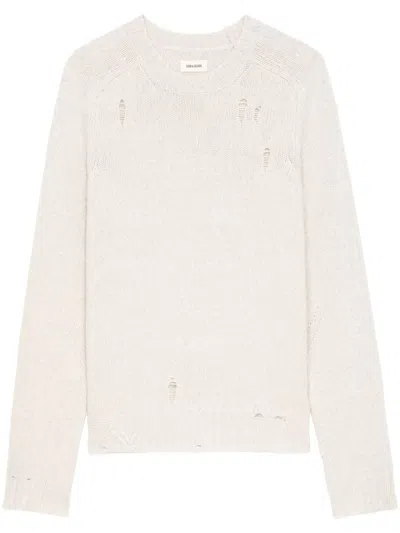 Zadig & Voltaire Jordan Jumper In Neutrals