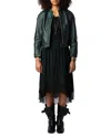 Zadig & Voltaire Joslin High/low Skirt In Peaks