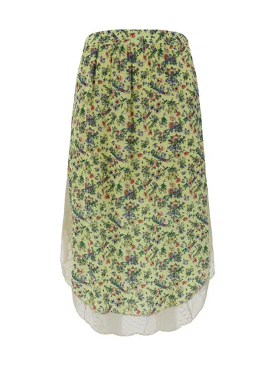 Zadig & Voltaire Joslina Soft Small Garden Skirt In Cedra