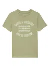 Zadig & Voltaire Short Sleeve T-shirt In Green