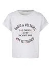 Zadig & Voltaire Kita Insignia T-shirt In Grey