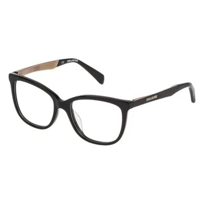 Zadig & Voltaire Ladies' Spectacle Frame  Vzv085520700  52 Mm Gbby2 In Black