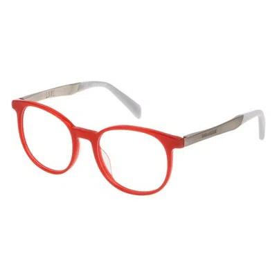 Zadig & Voltaire Ladies' Spectacle Frame  Vzv086510849  51 Mm Gbby2 In Red