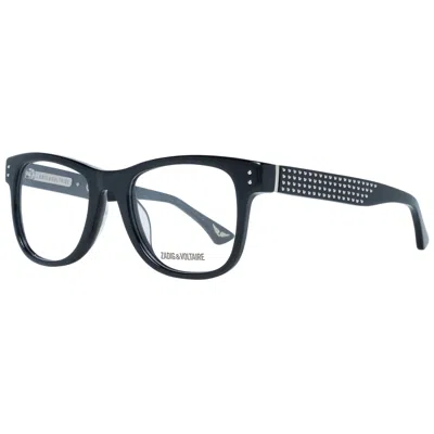 Zadig & Voltaire Ladies' Spectacle Frame  Vzv088 500700 Gbby2 In Black