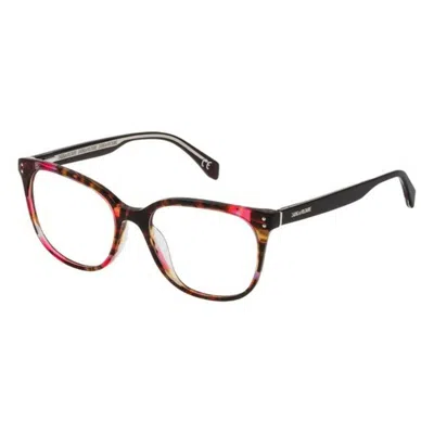 Zadig & Voltaire Ladies' Spectacle Frame  Vzv1215201gt  52 Mm Gbby2 In Multi