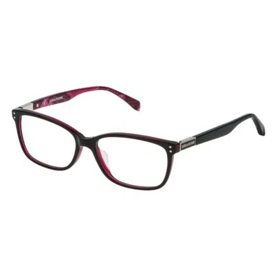 Zadig & Voltaire Ladies' Spectacle Frame  Vzv124540j61  54 Mm Gbby2 In Black