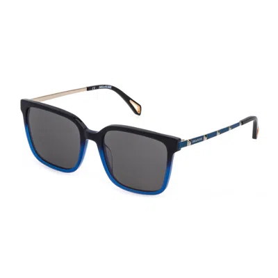 Zadig & Voltaire Blue Acetate Sunglasses In Black