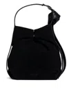 Zadig & Voltaire Le Cecilia Suede Tote Bag In Black
