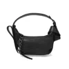 ZADIG & VOLTAIRE LE CECILIA XS HOBO BAG - BLACK - LEATHER