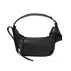 ZADIG & VOLTAIRE LE CECILIA XS HOBO BAG - BLACK - LEATHER