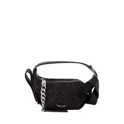 Zadig & Voltaire Small Le Cecilia Xs Shoulder Bag In Beige