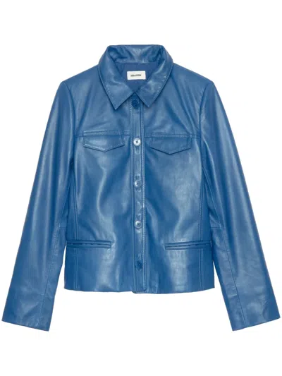 ZADIG & VOLTAIRE LEATHER JACKET