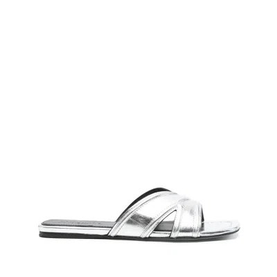 ZADIG & VOLTAIRE LEATHER SLIPPERS