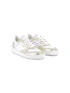 Zadig & Voltaire Leather Sneakers In White