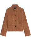 Zadig & Voltaire Lessa Jacket In Brown